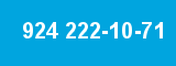 924 222-10-71